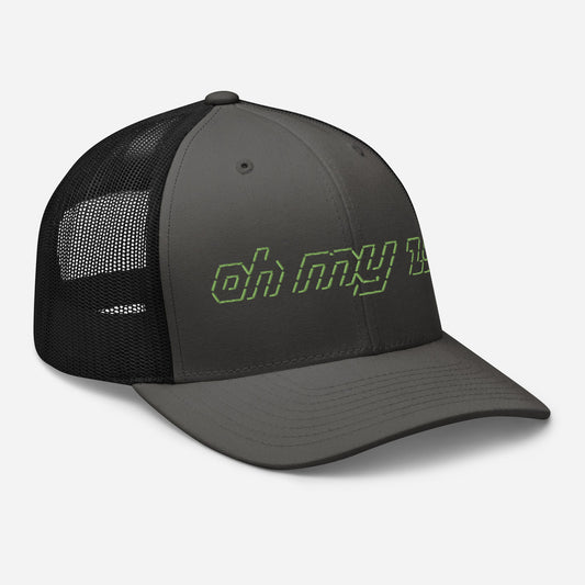 @ohmyzsh ASCII trucker cap