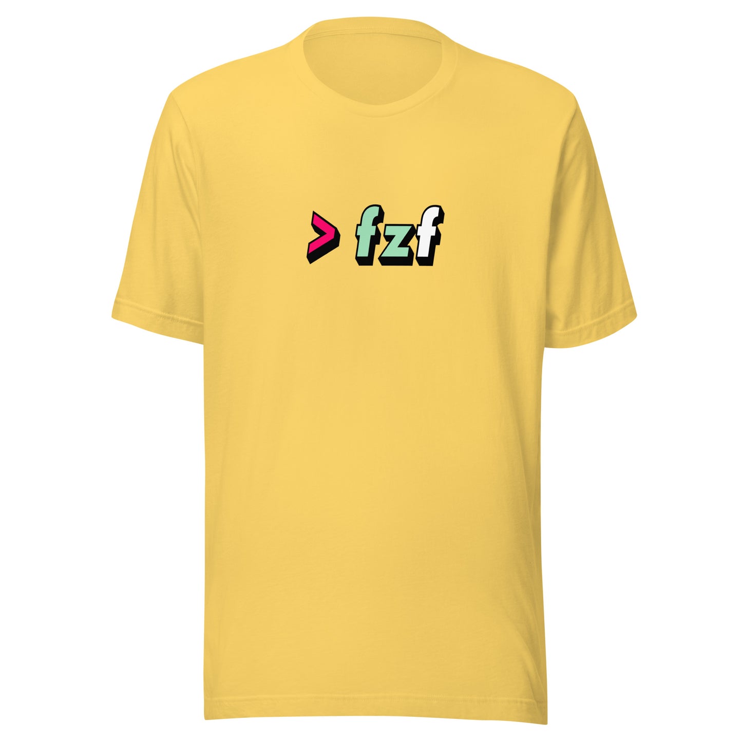 fzf Minimalist Logo T-Shirt