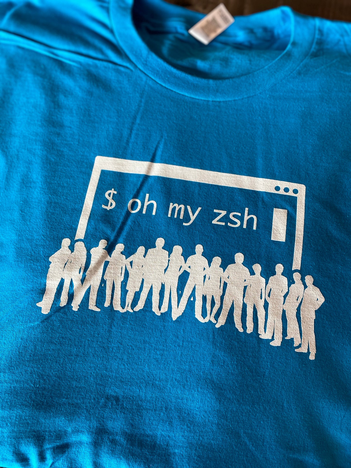OhMyZsh logo shirt