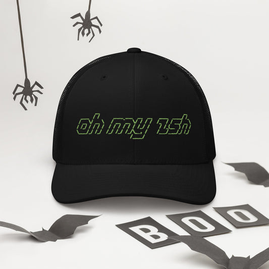 @ohmyzsh ASCII trucker cap