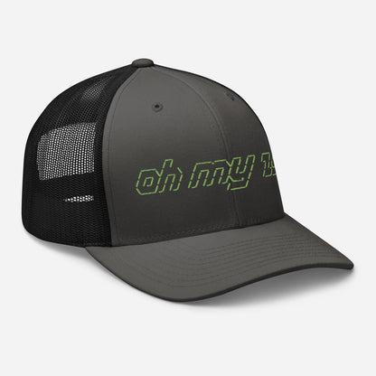 @ohmyzsh ASCII trucker cap