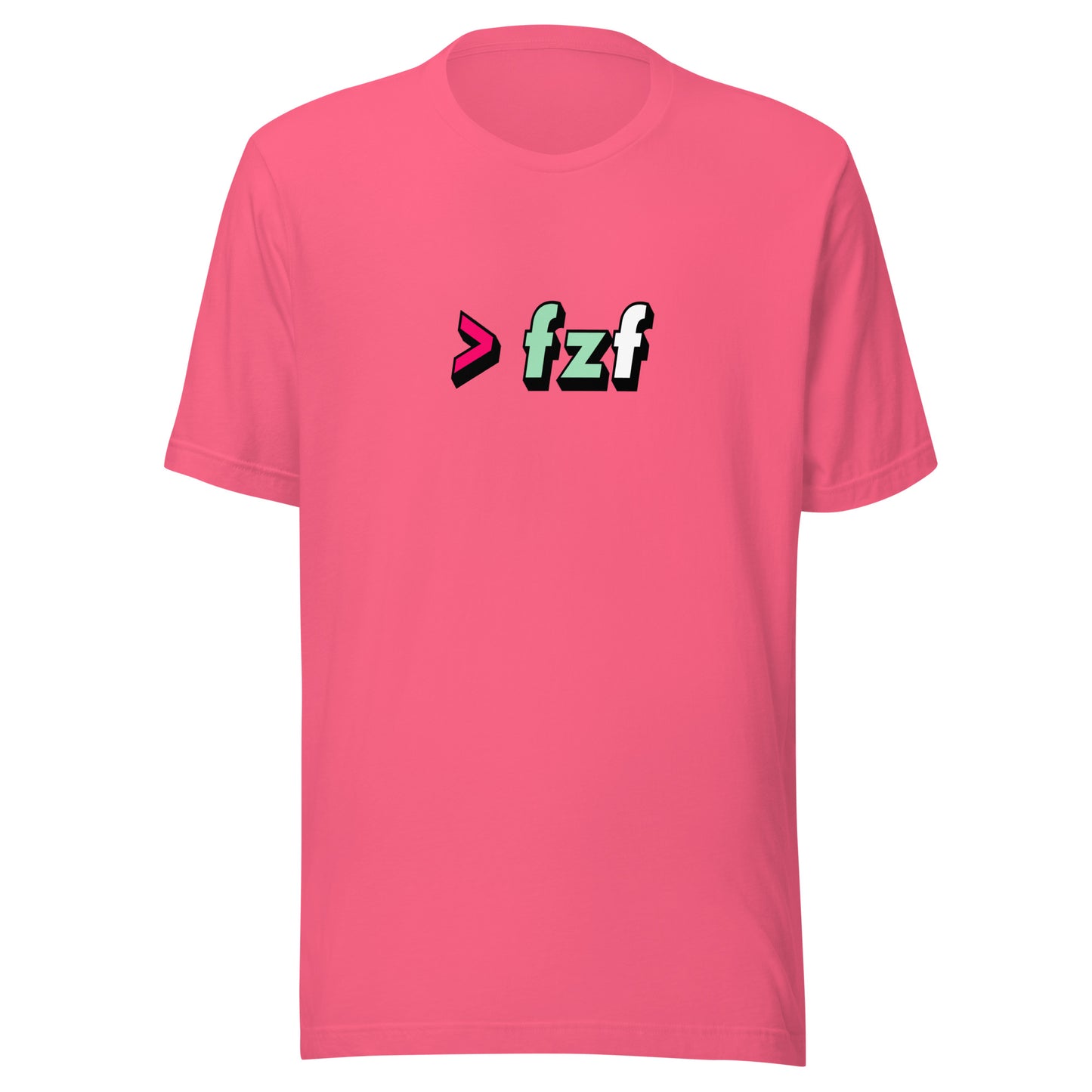 fzf Minimalist Logo T-Shirt