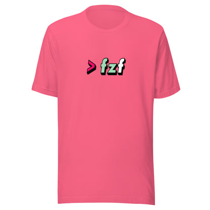 fzf Minimalist Logo T-Shirt
