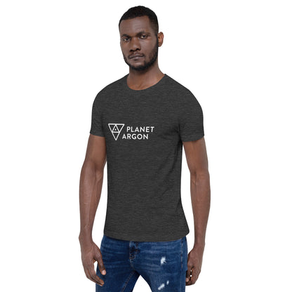 Planet Argon horizontal logo t-shirt