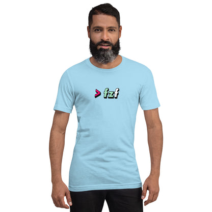 fzf Minimalist Logo T-Shirt