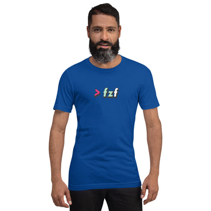 fzf Minimalist Logo T-Shirt
