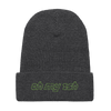Oh My Zsh ASCII Waffle beanie