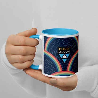 Planet Argon spring showers mug