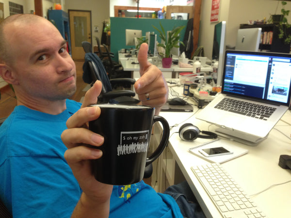 Oh My Zsh 12oz mug
